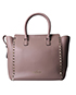 Rockstud Double Handle Tote, back view